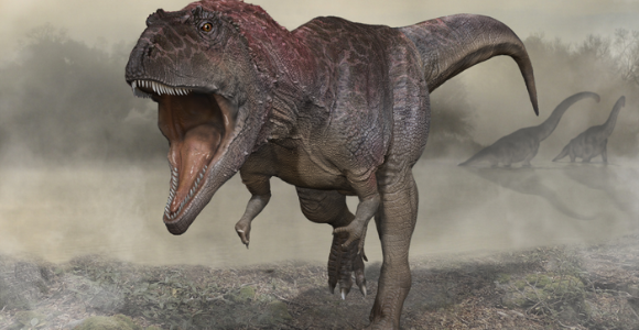 זה לא טירנוזאורוס רקס אלא מֶרַקסס ג'יגס, והוא בכלל ממשפחה אחרת | Carlos Papolio, CC BY-SA