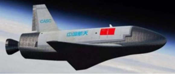 מראה משוער של מטוס החלל הסיני שנגלונג | מקור: globalsecurity.org