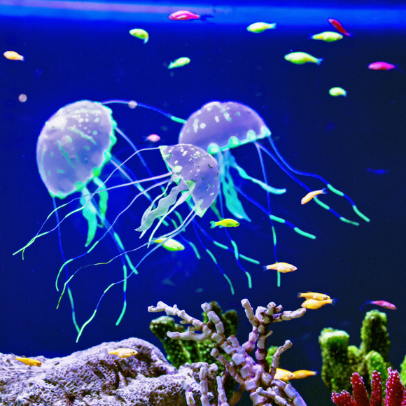 החמצת הימים, הדגיגים והמדוזות