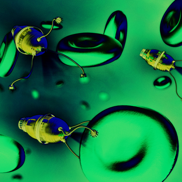 הרובוט הזעיר שבונה מולקולות