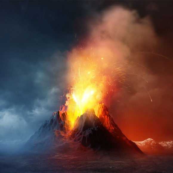 بركان من الرّغوة