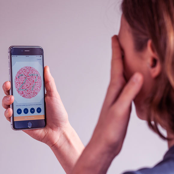 الجينات المسؤولة عن عمى الألوان