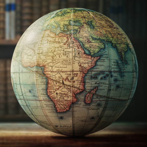 حولَ العالم بخطوطٍ مستقيمة