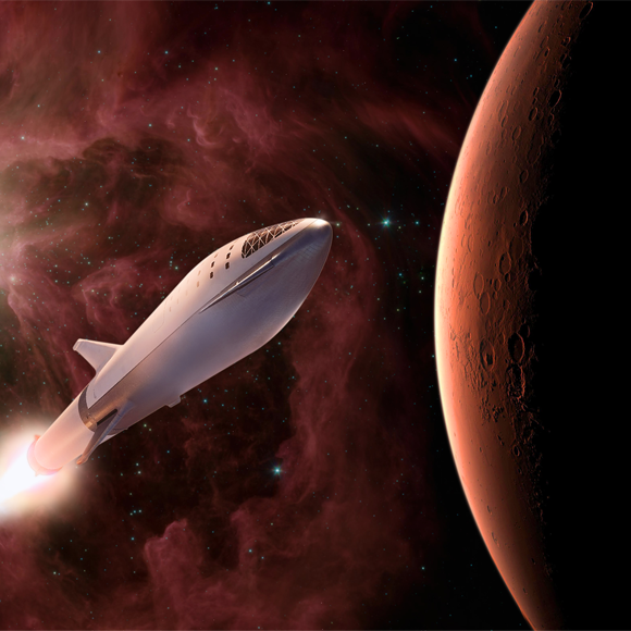 A Quarter Million Tons to Mars: SpaceX’s Ambitious Vision