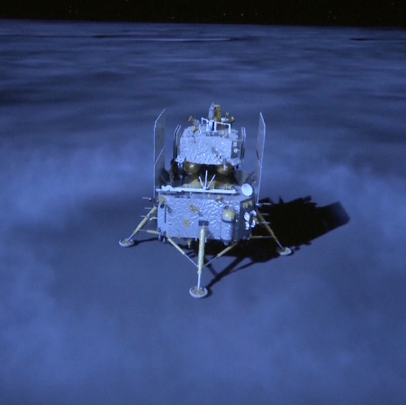 Successful Landing on the Moon’s Far Side