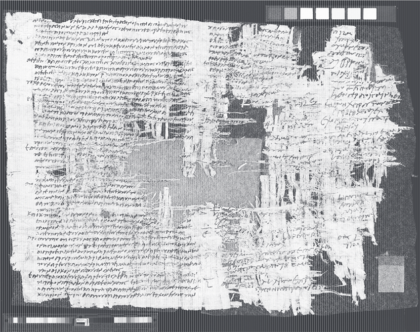 הטקסט לא עוסק ברעיונות רוחניים של אנשי העת העתיקה, אלא נותן הצצה לפרשת שחיתות. סריקה של הפפירוס | מתוך המאמר, Dolganov et al. 2025