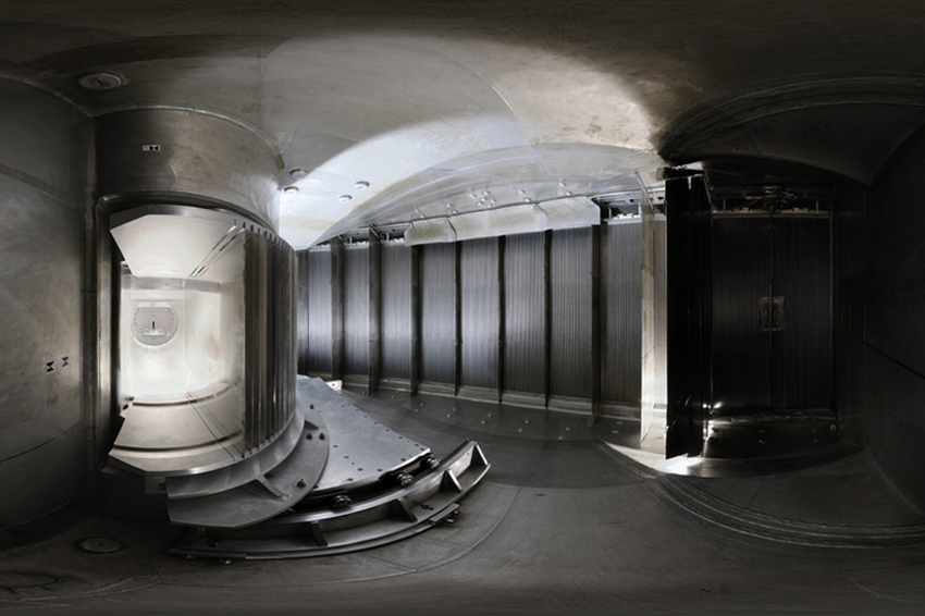 על מנת לצפות בפאזה הנדירה, השתמשו החוקרים במערך ניסוי חדש שהותקן במכון לאואה-לנז'בן בגרנובל שבצרפת. מערכת הניסוי | Institut Laue-Langevin