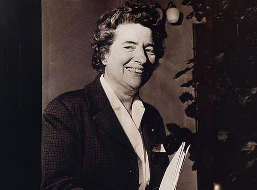 הייתה עוזרת מעבדה של מארי קירי וסטודנטית של בתה, והמשיכה את ההישגים שלהן. מרגריט פריי | מקור: Wikipedia, Fair Use