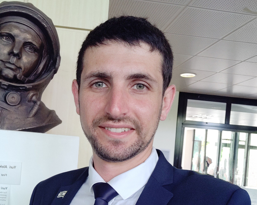 רוצה להקים את הבסיס הזה ולהיות אחד מאלה שיגורו בו. שי מונט | צילום באדיבותו