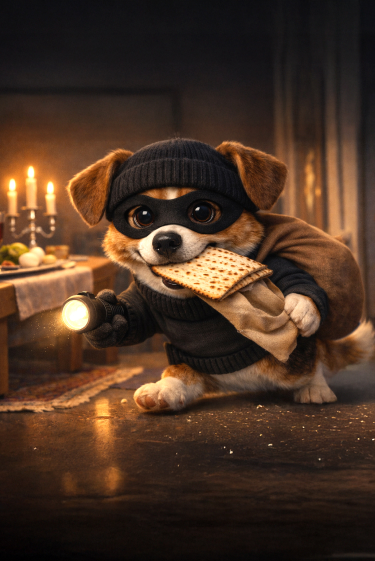 מי גנב את האפיקומן? טריוויה מדעית משפחתית על חיות שגונבות