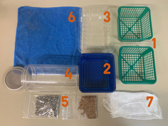 ערכת ההנבטה של רונן הר-נוף | צילום: רונן הר-נוף