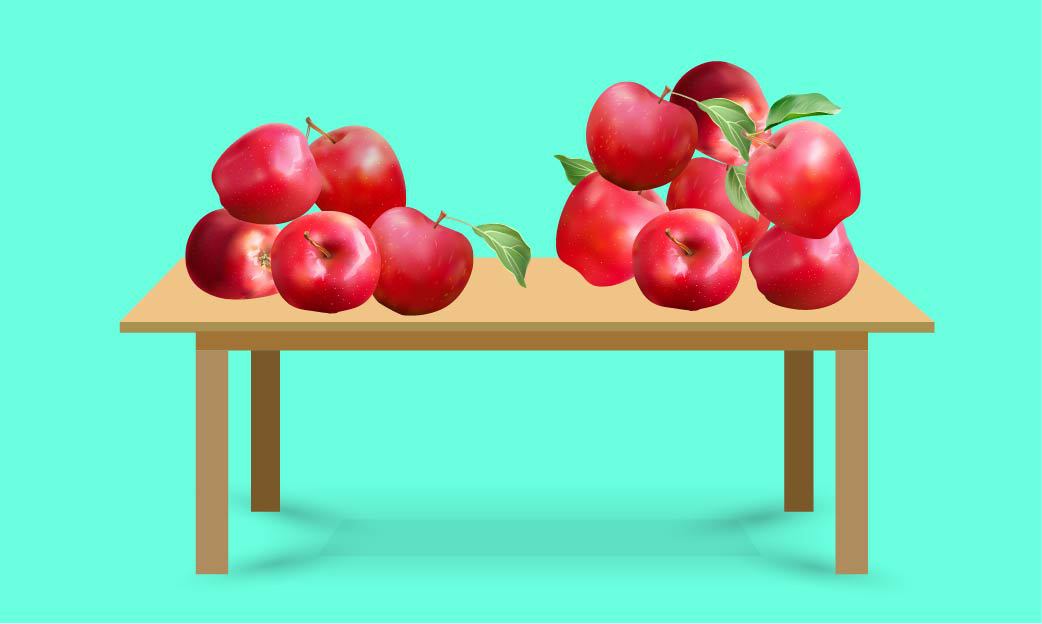 מבחן תפוחים קל 