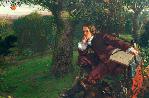 תחת עץ תפוח כמובן | מקור: ROYAL INSTITUTION OF GREAT BRITAIN / SCIENCE PHOTO LIBRARY