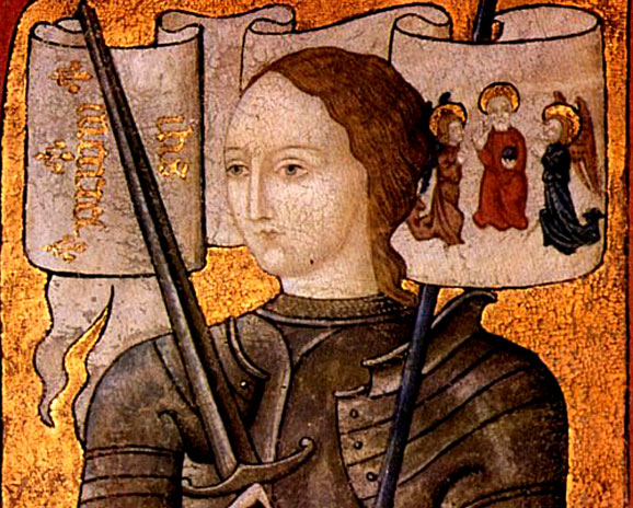 הפכה לסמל של הלאומיות הצרפתית, וגם של הכוח של נשים להנהיג ולהוביל. ד'אן ד'ארק | מקור: ויקיפדיה, נחלת הכלל