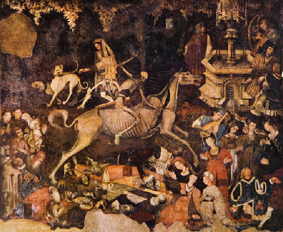 "ניצחון המוות" (~1446), פלרמו, פרסקו מאת אמן לא ידוע | צילום: Mehau Kulyk / Science Photo Library