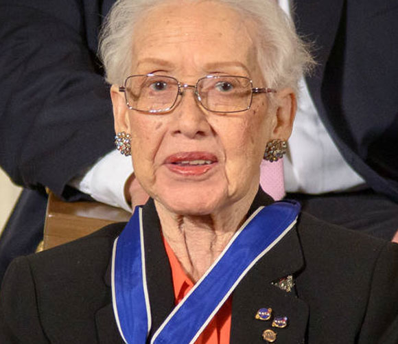 جونسون  أثناء عملها في وكالة الفضاء| المصدر: وكالة ناسا