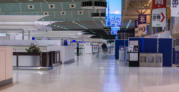 נמל תעופה ריק בנריטה, יפאן | צילום: MR.WICHAI THONGTAPE, Shutterstock