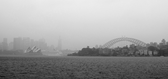 סידני אפופת העשן בעקבות השריפות | צילום: 