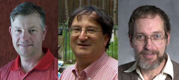 15 שנים בחיפוש אחר גן יחיד. מימין: דורון לנצט, יאיר אניקסטר ולן פנקיו | צילומים: מכון ויצמן למדע, בי"ח שיבא, אונ' ברקלי