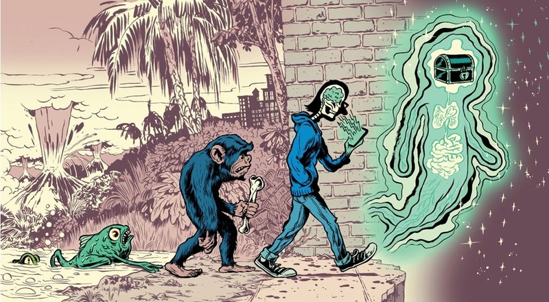 איור אבולוציה עתידית של אנשים וארגונים. .קרדיט: זוהר לזר