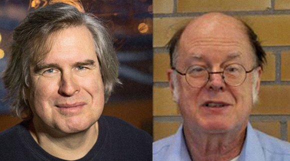 הצפנה קוונטית מתקדמת ומהפכה עולמית בתחום התקשורת. בנט (מימין) וברסר | צילומים: אוניברסיטת פוזנן, אוניברסיטת מונטריאול